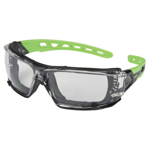 Z2500 Series Safety Glasses with Foam Gasket, Clear Lens, Anti-Scratch, ANSI Z87+/Meets/Exceeds CSA Z94.3 Pathway Supply LP