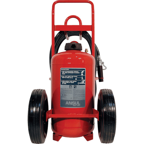 Extincteurs Red Line sur roues, BC, Capacit&eacute; 125 lb Pathway Supply LP