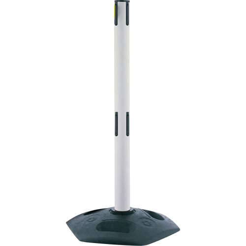Dual Line Heavy Duty Receiver Post, 38" High, White Pathway Supply LP