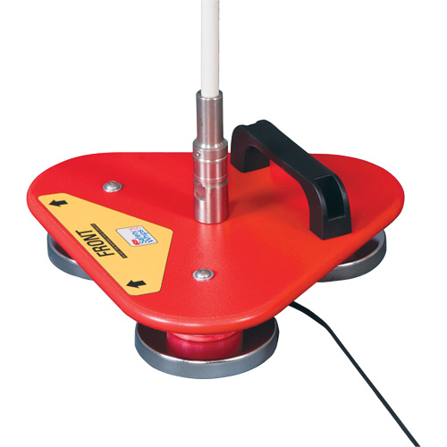 Support porte-drapeau Safety Whip, Fixation Aimant Pathway Supply LP