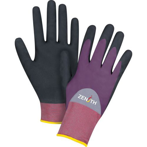 ZX-2 Premium Coated Gloves, 9/Large, Nitrile/Foam Nitrile Coating, 18 Gauge, Nylon Shell Pathway Supply LP