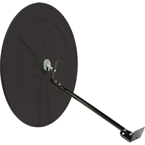 Miroir convexe avec support, Int&eacute;rieur/Ext&eacute;rieur, Diam&egrave;tre 26" Pathway Supply LP