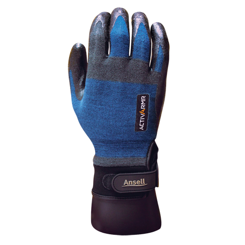 Gants ActivArmr HVAC 97-002, 9/Grand, R&ecirc;vetement Nitrile, Calibre 18, Enveloppe en Nylon Pathway Supply LP