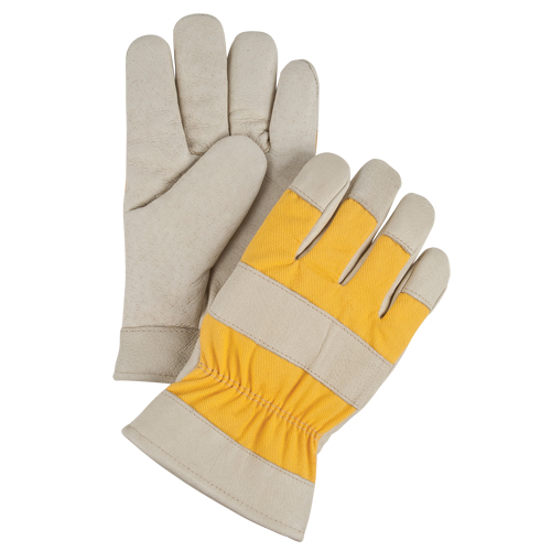 Gants de travail doubl&eacute;s pour l'hiver de premi&egrave;re qualit&eacute;, Moyen, Paume en Cuir fleur de porc, Doublure en Molleton de mousse Pathway Supply LP