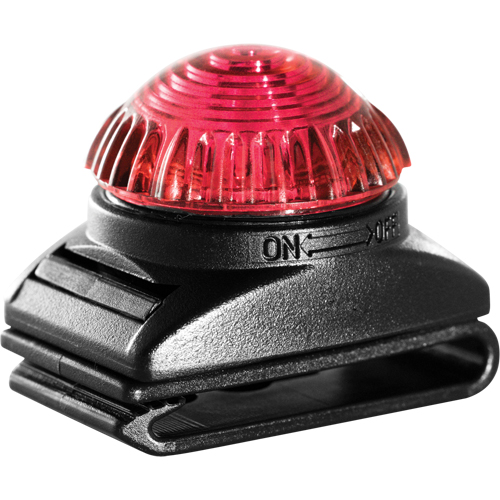 Clignotant d'avertissement Guardian, Continu/Clignotement, Rouge Pathway Supply LP