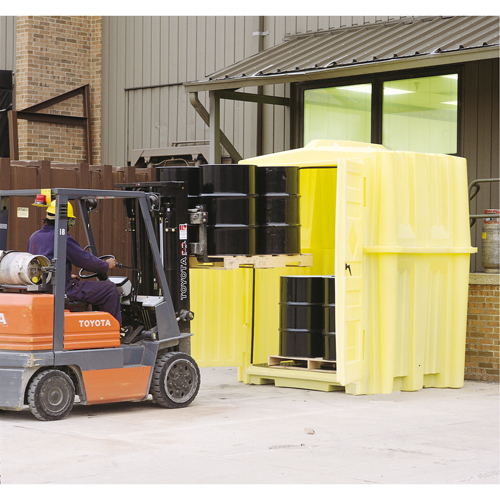 Job Hut, 90" L x 61.5" W x 94" H, 8000 lbs. Load Capacity Pathway Supply LP