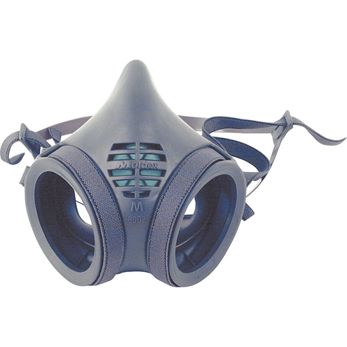 8000 Series Half-Mask Respirator, Elastomer/Thermoplastic, Large Pathway Supply LP