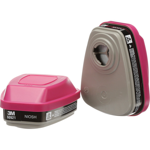 Cartouches pour respirateur s&eacute;rie 6000, Cartouche gaz/vapeur, Vapeurs organiques/P100 Pathway Supply LP