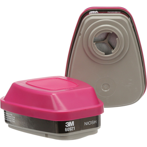 Cartouches pour respirateur s&eacute;rie 6000, Cartouche gaz/vapeur, Vapeurs organiques/P100 Pathway Supply LP