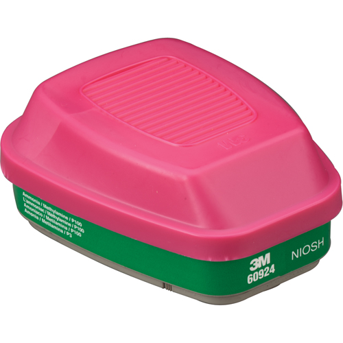 6000 Series Respirator Cartridges, Gas/Vapour Cartridge, Ammonia/Methylamine Pathway Supply LP