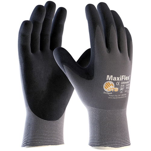 Gants MaxiFlex Ultimate ATG, 6/T-petit, R&ecirc;vetement Mousse de nitrile, Calibre 15, Enveloppe en Nylon Pathway Supply LP