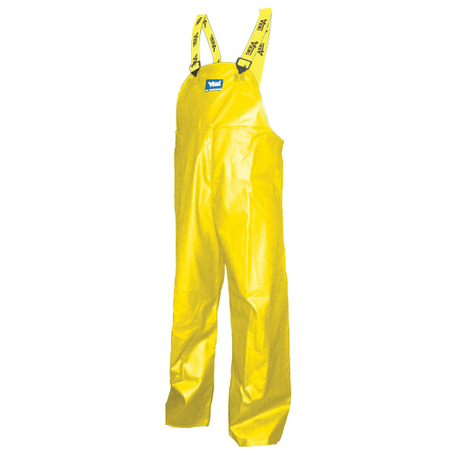 Pantalons &agrave; bavette Journeyman, Moyen, Polyester/PVC, Jaune Pathway Supply LP