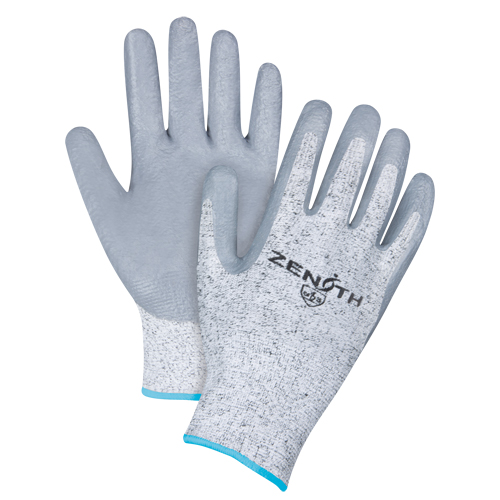 Gants &eacute;lastiques sans coutures r&eacute;sistants &agrave; la coupe, Taille T-Grand/10, Calibre 13, Rev&ecirc;tement Nitrile, Enveloppe en PEHP, ANSI/ISEA 105 niveau 2/EN 388 niveau 3 Pathway Supply LP