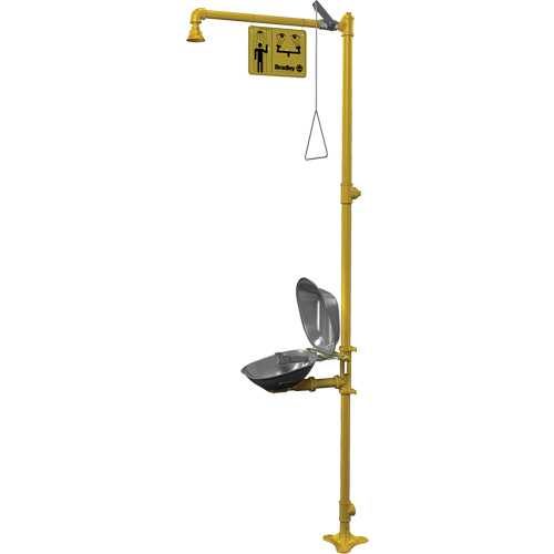 Halo Combination Emergency Shower & Eyewash Station Pathway Supply LP