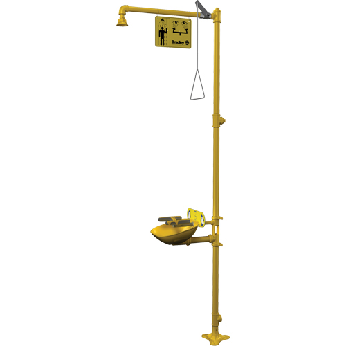 Halo Combination Emergency Shower & Eyewash Station Pathway Supply LP