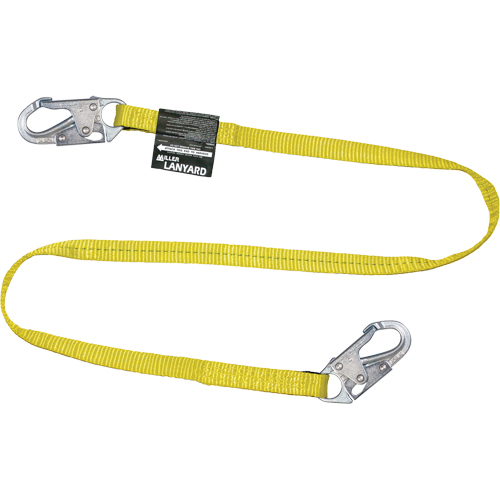 Longe en toile &agrave; sangle Miller, 1 branches, 6', Classe CSA B, Polyester Pathway Supply LP