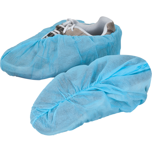 Couvre-chaussures, Grand, Polypropyl&egrave;ne, Bleu Pathway Supply LP