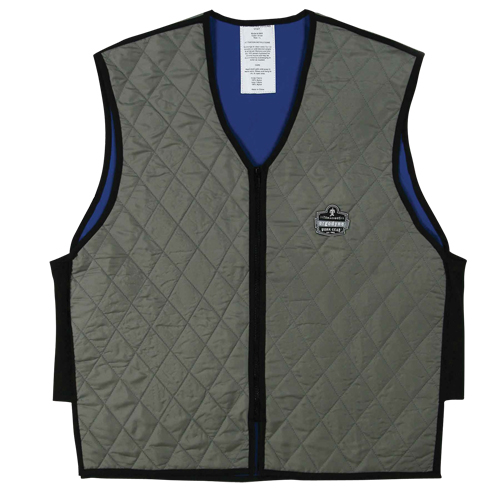 Chill-Its&reg; 6665 Wet Evaporative Cooling Vests, Medium, Grey Pathway Supply LP