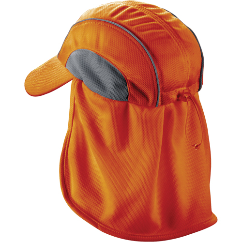 Chill-Its&reg; 6650 Cooling Hats with Neck Shades, Hi-Vis Orange Pathway Supply LP