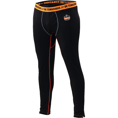 Thermal Pants, Men's, Medium, Black Pathway Supply LP