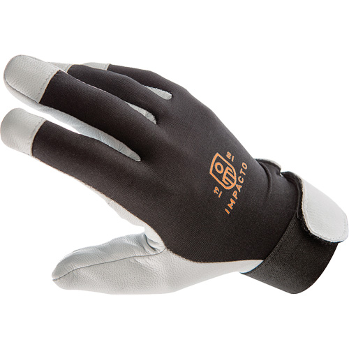 Gants antivibrations Air Glove, Taille Moyen, Paume Cuir perl&eacute; Pathway Supply LP