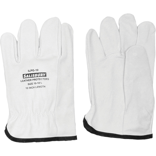 Salisbury  Leather Protector Gloves, Size 7, 10" L Pathway Supply LP