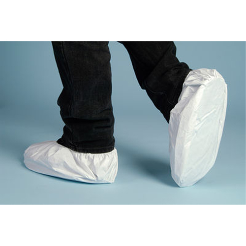 Shoe Covers, Large, Microporous, White Pathway Supply LP