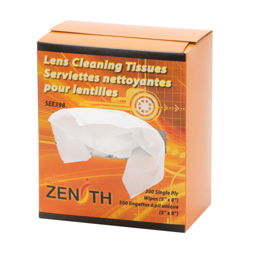 Serviettes nettoyantes pour lentilles, 5" x 8", 300 /pqt. Pathway Supply LP