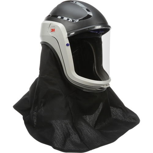 Assemblage de casque Versaflo avec visi&egrave;re de premi&egrave;re qualit&eacute; et enveloppe r&eacute;sistante aux flammes, Universel, Casque rigide, Bavette Simple Pathway Supply LP