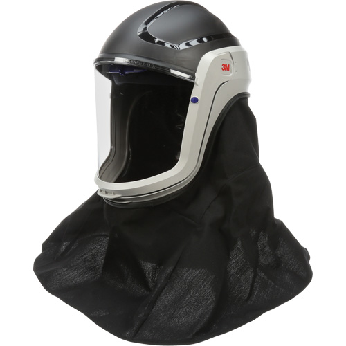 Assemblage de casque Versaflo avec visi&egrave;re de premi&egrave;re qualit&eacute; et enveloppe r&eacute;sistante aux flammes, Universel, Casque rigide, Bavette Simple Pathway Supply LP