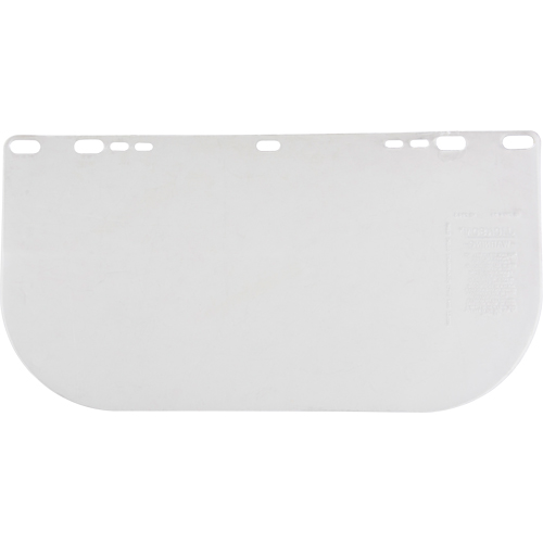 Visi&egrave;re plate transparente F20, Polycarbonate, Teinte Transparent Pathway Supply LP