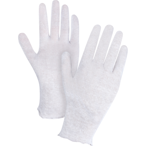 Gants d'inspection l&eacute;gers, Poly/coton, Poignet Non ourl&eacute;, Hommes Pathway Supply LP