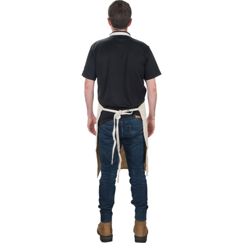 Apron, Cotton, 36" L x 29" W, Natural Pathway Supply LP