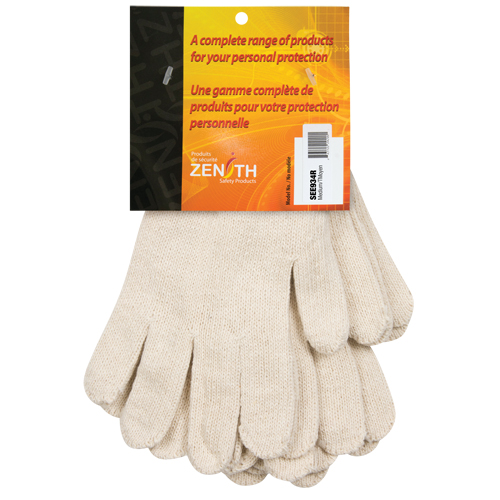 Gants en tricot de poids lourd, Poly/coton, Calibre 7, Moyen Pathway Supply LP