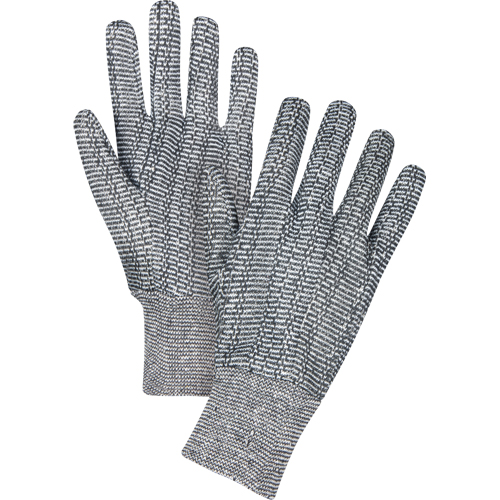 Gants de jersey, T-Grand, Poivre et sel, Non doubl&eacute;, Poignet en tricot Pathway Supply LP