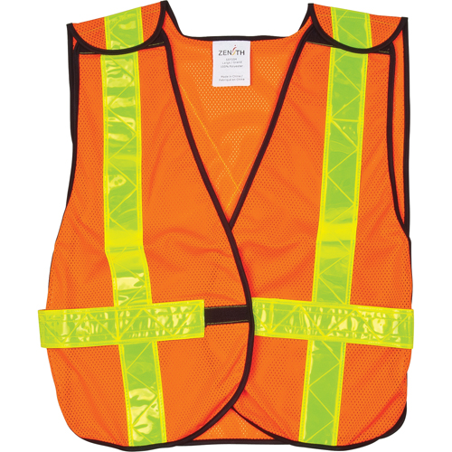 Veste de s&eacute;curit&eacute; d'usage standard, Orange haute visibilit&eacute;, 2T-Grand, Polyester Pathway Supply LP