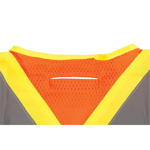 CSA Compliant High Visibility Surveyor Vest, High Visibility Orange, X-Large, Polyester Pathway Supply LP