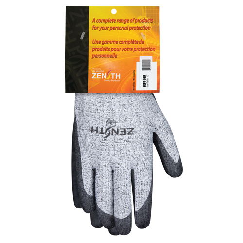 Gants &eacute;lastiques sans coutures r&eacute;sistants &agrave; la coupe, Taille 10, Calibre 13, Rev&ecirc;tement Polyur&eacute;thane, Enveloppe en PEHP, EN 388 niveau 5 Pathway Supply LP