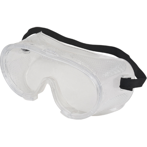 Z300 Safety Goggles, Clear Lens, Anti-Scratch, Direct Vent Pathway Supply LP