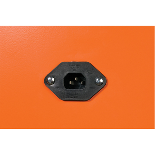 Emergency Preparedness Storage Cabinets, Steel, 4 Shelves, 65" H x 43" W x 18" D, Orange Pathway Supply LP