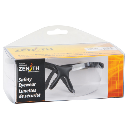 Z1800 Series Reader Safety Glasses, Anti-Scratch, Clear, 2.5 Diopter Pathway Supply LP