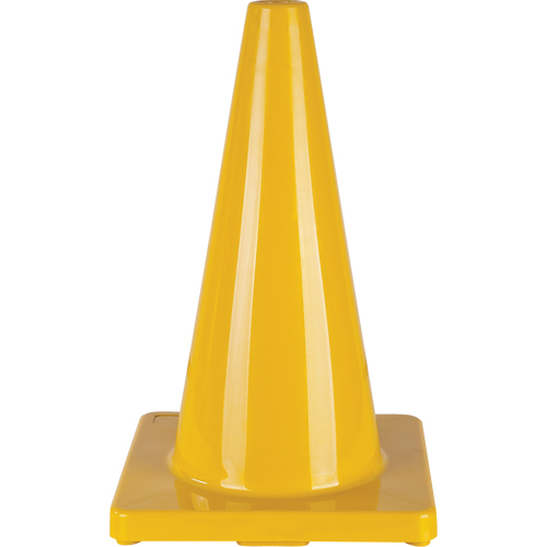 Coloured Traffic Cone, 18", Yellow Pathway Supply LP