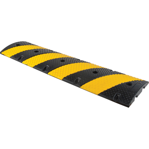 Speed Bump, Rubber, 4' L x 11-3/4" W x 2" H Pathway Supply LP