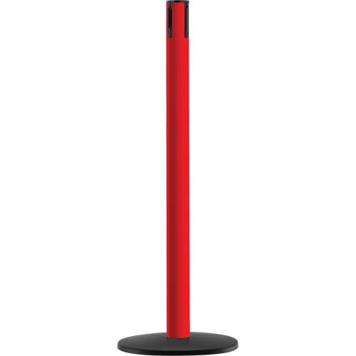 Syst&egrave;me Advance TensaBarrier - Poteau r&eacute;cepteur, Hauteur de 36", Rouge Pathway Supply LP