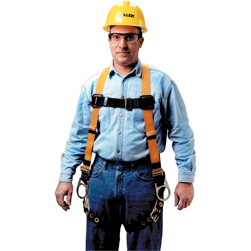 Miller&reg; Titan II Non-Stretch Harness, CSA Certified, Class AP, Medium, 400 lbs. Cap. Pathway Supply LP