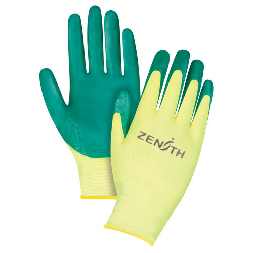 Gants de premi&egrave;re qualit&eacute; ZX-3, 11/2T-Grand, R&ecirc;vetement Nitrile, Calibre 15, Enveloppe en Nylon Pathway Supply LP