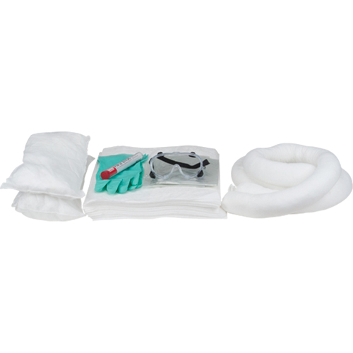 Premium 10-Gallon Vehicle Spill Replacement Kit, Oil Only Pathway Supply LP