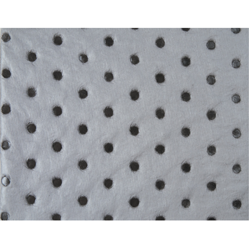 Feuilles absorbantes en fibres fines de calibre industriel, Universel, 15" x 17", 40 gal. d'absorption Pathway Supply LP