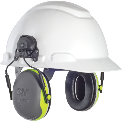 Serres-t&ecirc;tes de s&eacute;ries X Peltor, Fixation pour casque, 25 NRR dB Pathway Supply LP