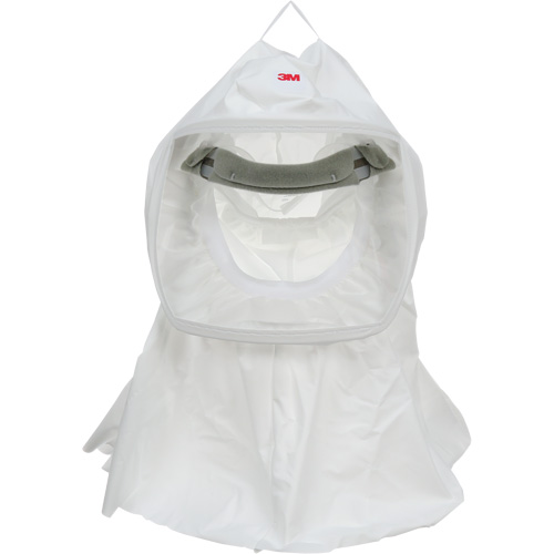 Cagoule Versaflo de haute durabilit&eacute; avec coiffe int&eacute;gr&eacute;e, Grand/Moyen, Coiffe souple, Bavette Simple Pathway Supply LP